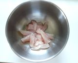 ★切干大根と鶏肉のピーナッツバター炒め★作り方2写真