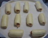 HBで♪ほんのりカレーなウインナーパン作り方4写真