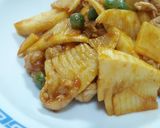 ➏焼肉のたれでたけのこと豚肉の炒めたん➏作り方3写真