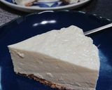 水切りヨーグルト多めのレアチーズケーキ作り方17写真