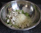 ☆セロリのチキンシーザーサラダ風☆作り方5写真