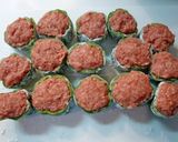 【楽めし】簡単美味しい♡ピーマンの肉詰め作り方5写真