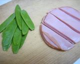 絹さやパリパリ作り方1写真