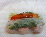 生春巻☆海老と大葉と春雨とこれもin☆作り方4写真