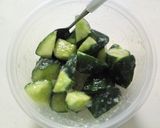 塩麹できゅうりサラダ☆レモン風味作り方3写真