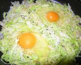 うちの朝食の定番❤簡単巣ごもり卵❤作り方1写真