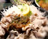 大葉と梅の風味★豚肉の冷やししゃぶしゃぶ作り方6写真