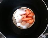 蒸し野菜の松の実和え作り方5写真