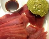 一品料理:マグロとアボガドペースト作り方2写真