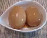 とろ～り半熟卵が美味しい☆煮卵丼作り方4写真