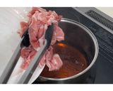 豚肉と長ねぎの素麺★動画あり★作り方4写真