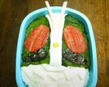 懐かしキャラ弁☆仮面ライダー作り方5写真