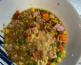 全てレンジさっぱり洋風梅ウスター炒飯弁当作り方5写真