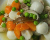 とり肉と里芋のうま煮作り方4写真