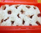 ルクエde紅茶といちごジャムの蒸しケーキ作り方5写真