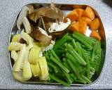 水ぶきと筍と油麩の煮物作り方4写真