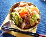 水ぶきと筍と油麩の煮物作り方11写真