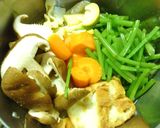 水ぶきと筍と油麩の煮物作り方5写真