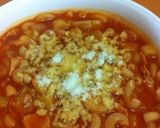 マカロニ入りミネストローネ作り方8写真