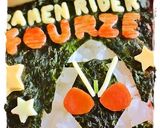 簡単キャラ弁☆仮面ライダーメテオ海苔弁作り方11写真
