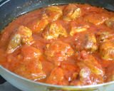鶏のトマト煮作り方11写真