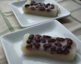 ういろう♡水無月☆甘納豆で☆レンジで簡単作り方6写真
