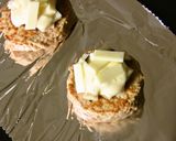 冷凍ハンバーグで♬きのこマヨチーズグリル作り方3写真