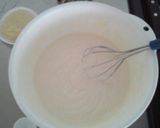 ハチミツを使ったレアチーズケーキ♪作り方5写真