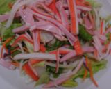 流水麺とカットサラダで・簡単サラダうどん作り方8写真
