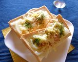 新玉葱×すし酢のカレー風味のトースト作り方5写真