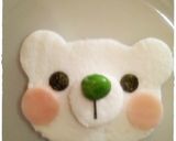 キャラ弁＊簡単♡はんぺんdeくまさん作り方2写真