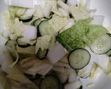 白菜とツナの中華サラダ作り方1写真