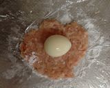 お弁当用☆うずら卵のつくねボール作り方2写真
