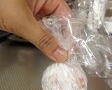 お弁当用☆うずら卵のつくねボール作り方3写真