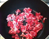 ☆簡単☆牛肉と野菜の青椒肉絲風炒めもの。作り方2写真