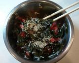 ワカメとトマトの中華風サラダ作り方3写真