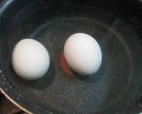 オッサンの絹さやと温泉卵のカルボナーラ作り方1写真