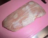 豚トロ☆なんちゃってプルコギ丼作り方1写真