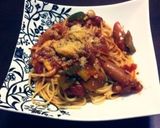 トマトソースパスタ作り方5写真