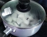 ニコニコ顔の大根煮物〜古い大根救済〜作り方2写真