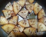 ニコニコ顔の大根煮物〜古い大根救済〜作り方6写真