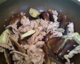 なすと豚こま切れ肉の中華みそ炒め作り方3写真