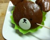 キャラ弁☆パンでクマの学校のジャッキー作り方9写真