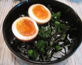とろ～り半熟卵が美味しい☆煮卵丼作り方6写真