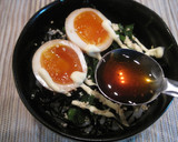 とろ～り半熟卵が美味しい☆煮卵丼作り方7写真