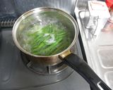 簡単★栄養たくさんいんげんの胡麻和え作り方1写真