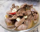 鶏レバーの煮汁で 旨みたっぷりエコスープ作り方5写真