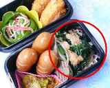 法蓮草・ツナ・えのきの麺つゆバター炒め★作り方4写真