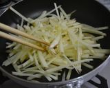 新じゃがde塩コン☆洋風キンピラ作り方7写真