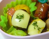 お弁当に♡簡単煮込みハンバーグ作り方5写真